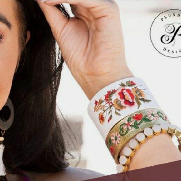 Plunder "Carson" Leather Bracelet - Picture 2 of 2